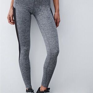 Forever 21 Heather Gray and Black Leggings